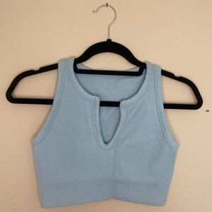 Light Blue Workout Top/Bra